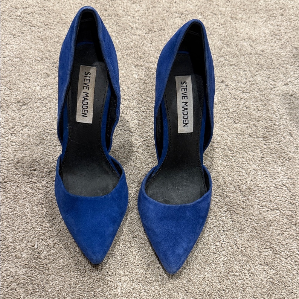 Steve Madden Royal Blue Heels